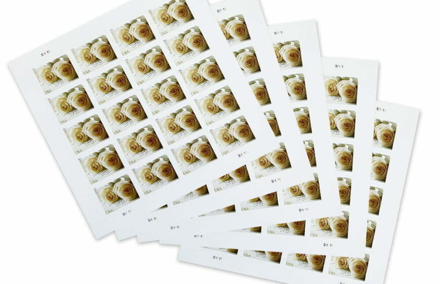 Wedding Rose Stamps