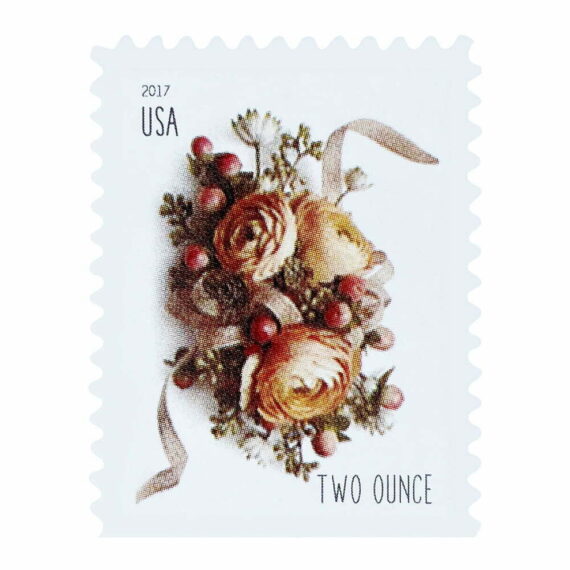 Celebration Boutonniere Stamps(Two Ounce) 2017 USPS Postage Stamps