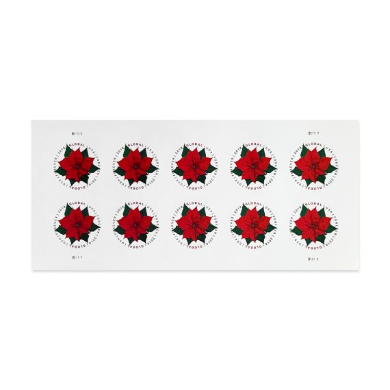 Global Poinsettia Stamps