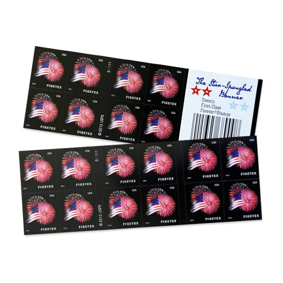 StarSpangled Banner Stamp 2014 Forever Stamps Forever Stamp Store