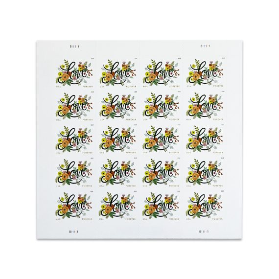 Love Flourishes Stamps Forever Stamp Store