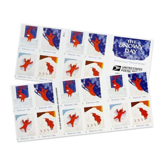 Snowy Day Stamps