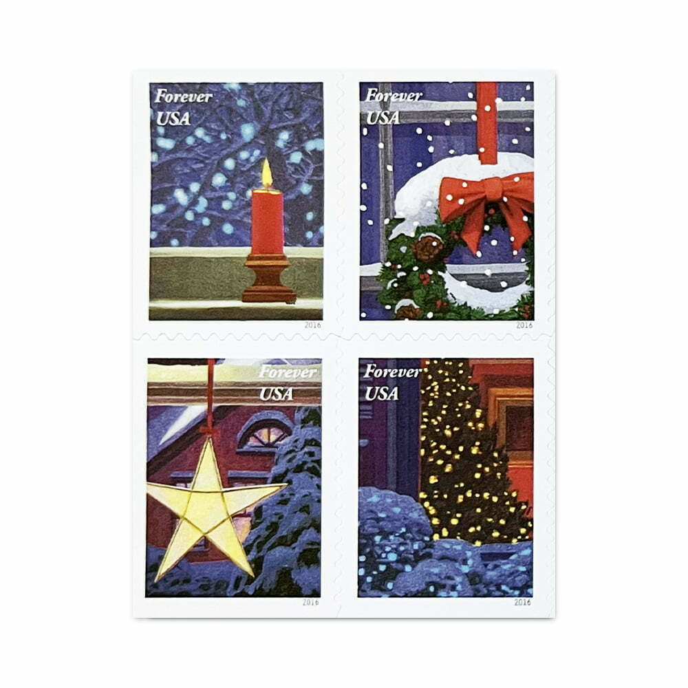 Holiday Windows Stamps