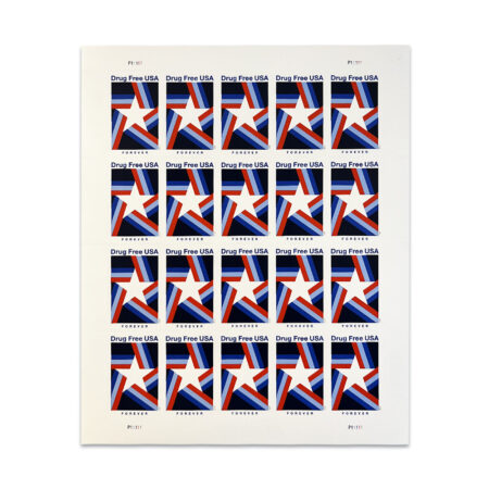 Drug Free USA USPS Forever Stamps
