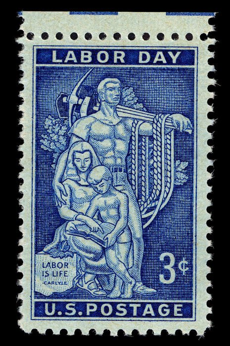 3-cent Labor Day stamp