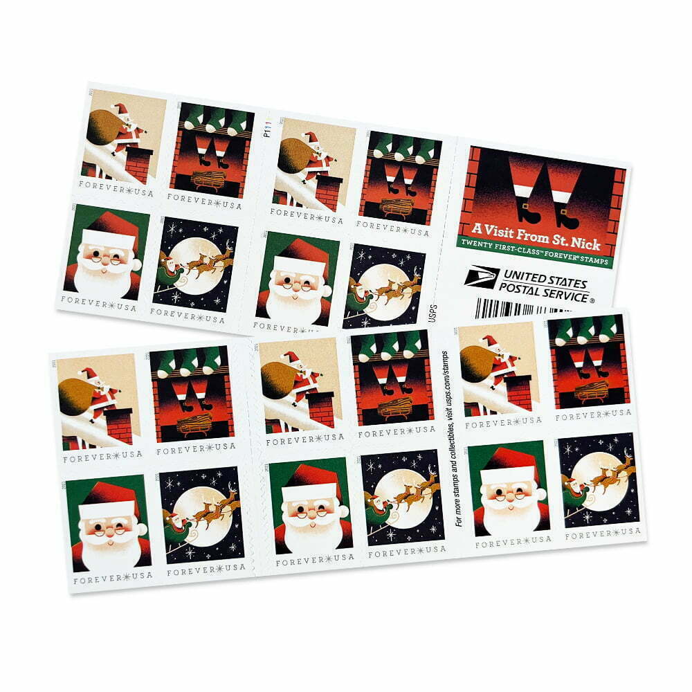 Besides Christmas stamps, what other holiday stamps does the U.S Post