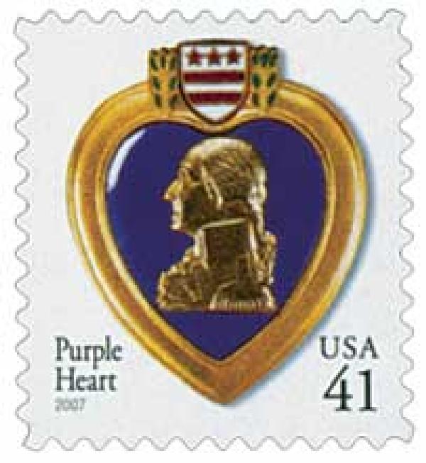 2007 41c Purple Heart stamp