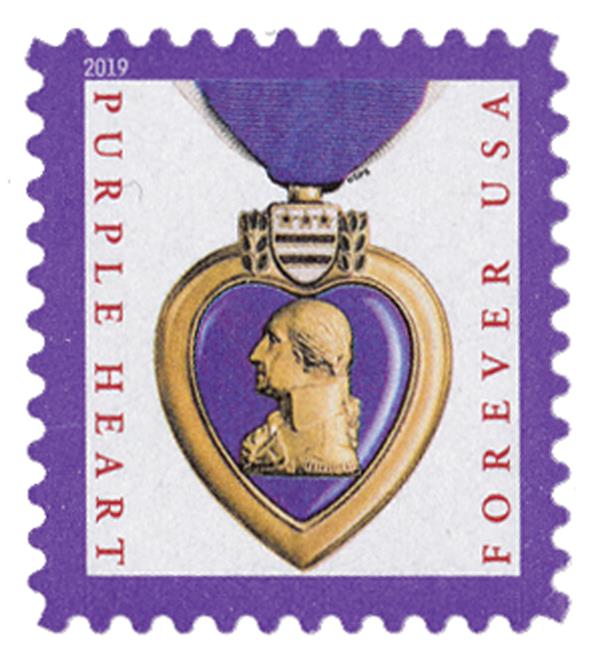2019 First-Class Purple Heart Forever Stamp