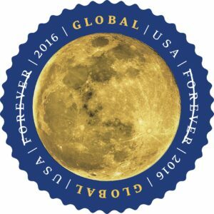 2016 Global Forever Stamp -The Moon