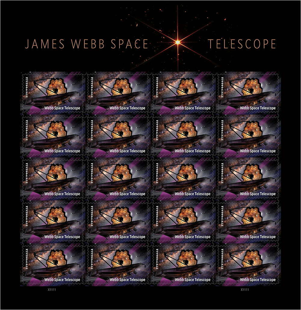 2022-Webb-Space-Telescope Forever Stamp
