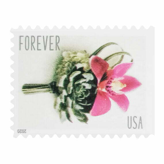 Contemporary Boutonniere Stamp – 2020 USPS Forever Stamps