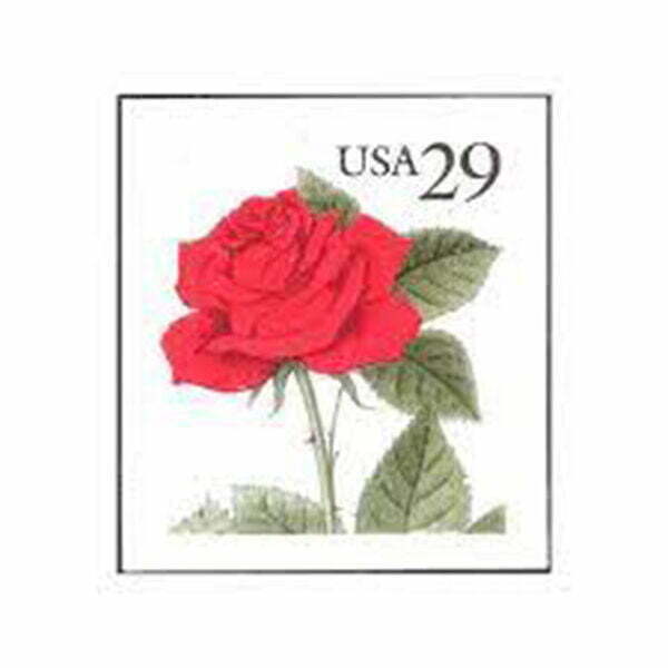 USPS Rose Stamp