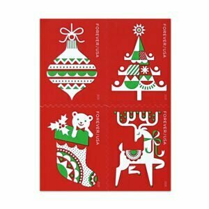us postal stamps christmas