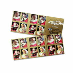 us postal christmas stamps 2021
