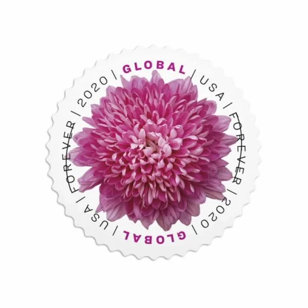Global Chrysanthemum Stamps（International ＄1.4）