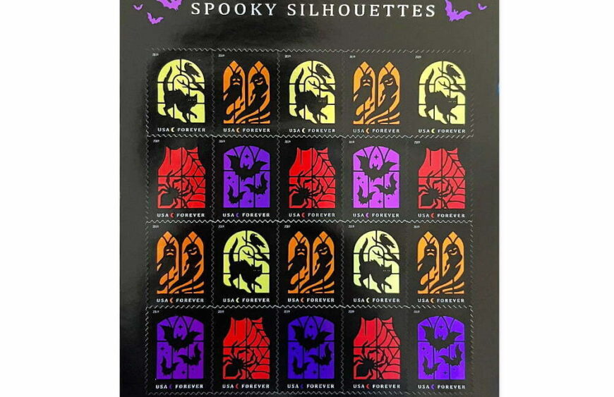 Spooky Silhouettes Stamps – 2019 USPS Forever Stamps