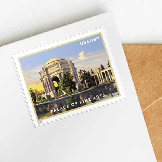 Palace Of Fine Arts Stamp