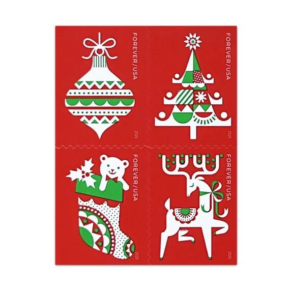 Holiday Delights Stamps – 2020 USPS Forever Stamps