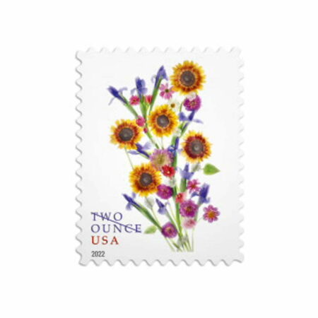 Sunflower Bouquet Stamps(Two Ounce)