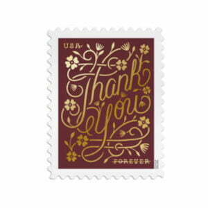 Thank You Stamps(100 Stamps)
