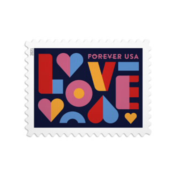 2021 Love Forever Stamps
