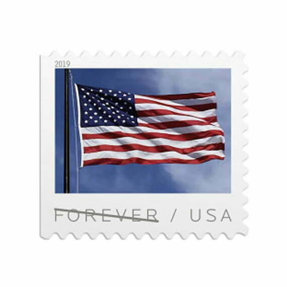 2019 US Flag Stamps