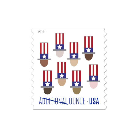 Uncle Sam’s Hat Stamp(20￠) - 2017 Additional Ounce Postage Stamps