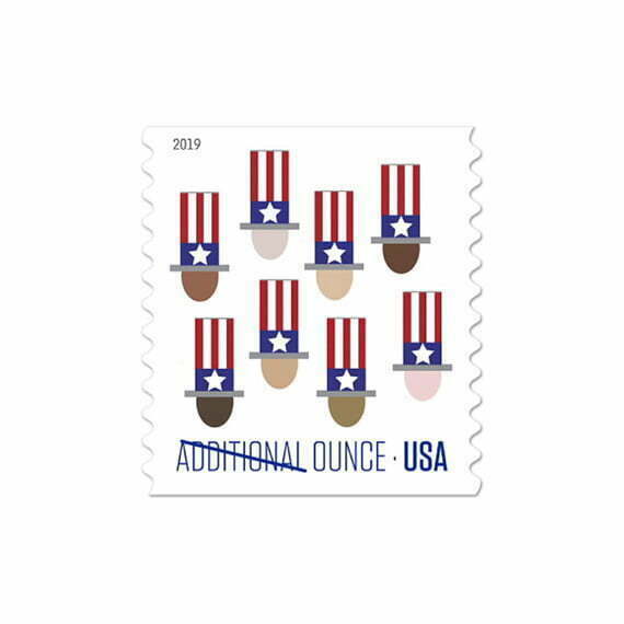 Uncle sam s hat stamp 20 2017 additional ounce postage stamps