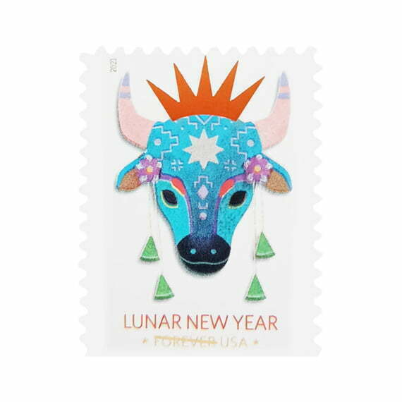 Lunar New Year: Year of the Ox Framed Stamps - Forever Stamp Store
