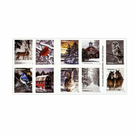 Winter Scenes Stamps