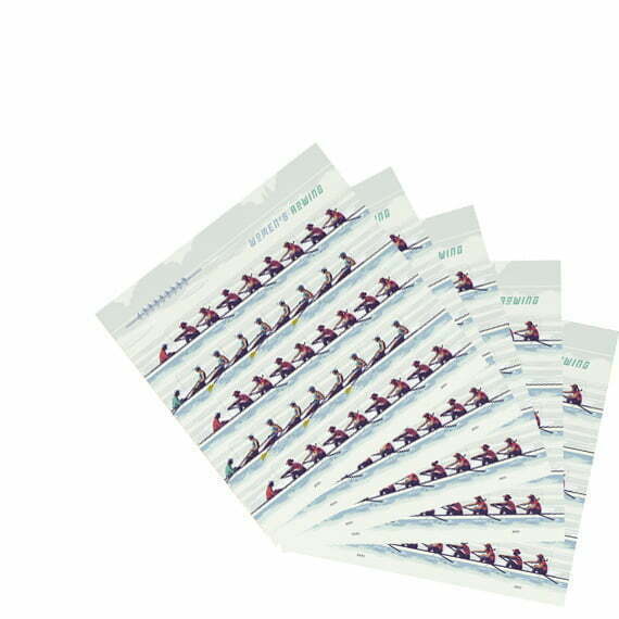 Women's Rowing Stamps