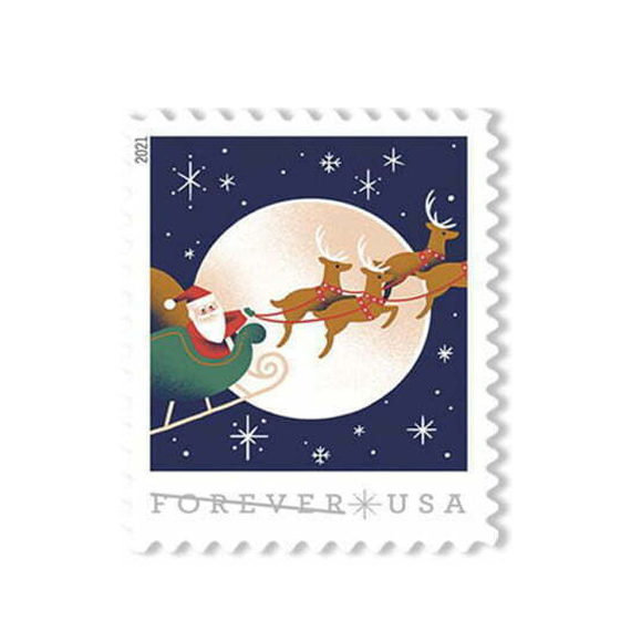 A Visit From St. Nick Stamps