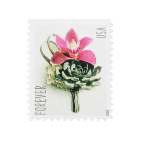Contemporary Boutonniere Stamp