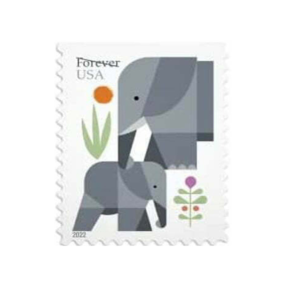 Elephants Stamps Forever Stamp Store