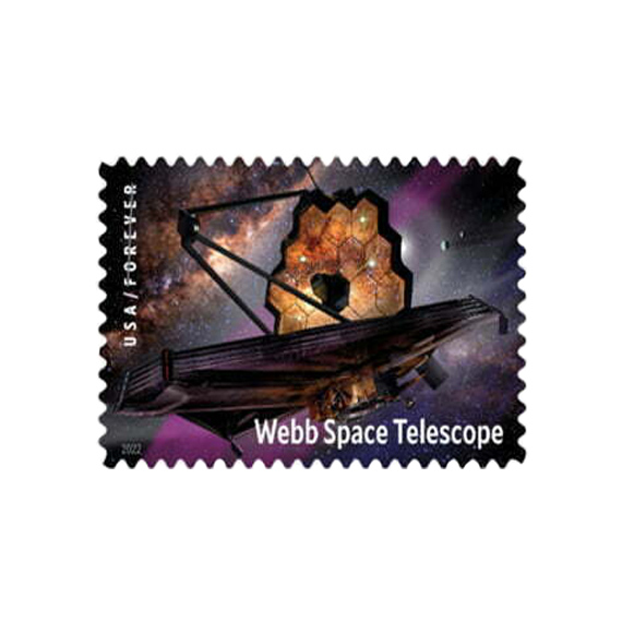 James b Space Telescope Stamps Forever Stamp Store