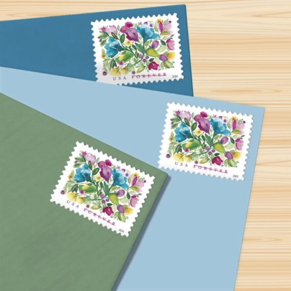 Celebration Blooms Stamps