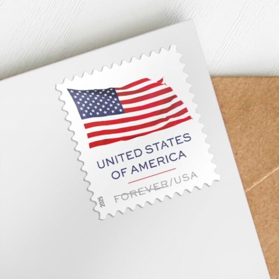 U.S. Flags 2025 Stamps (Roll)