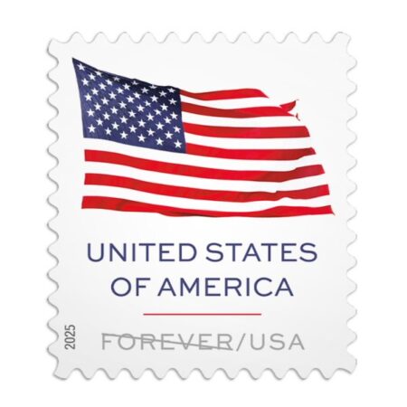 U.S. Flags 2025 Stamps (Roll)