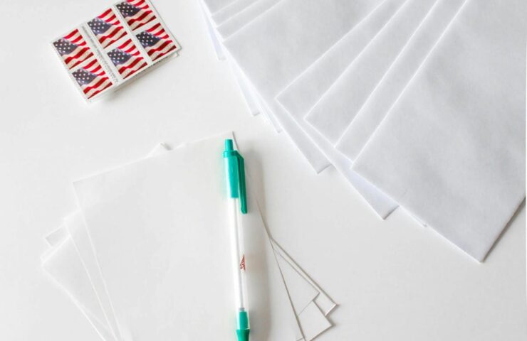 simple letter using forever stamp deals usps