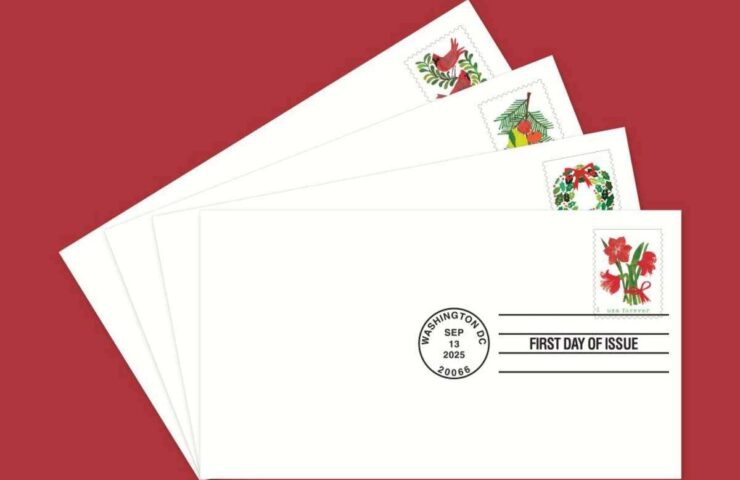 holiday cheer stamps discount