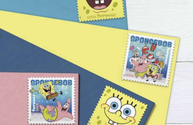 kids spongebob squarepants stamps discount
