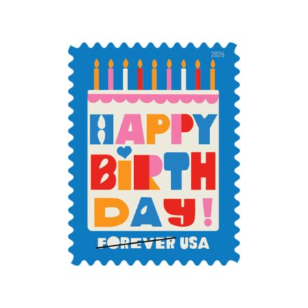 Happy Birthday Stamps