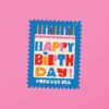 Happy Birthday Stamps